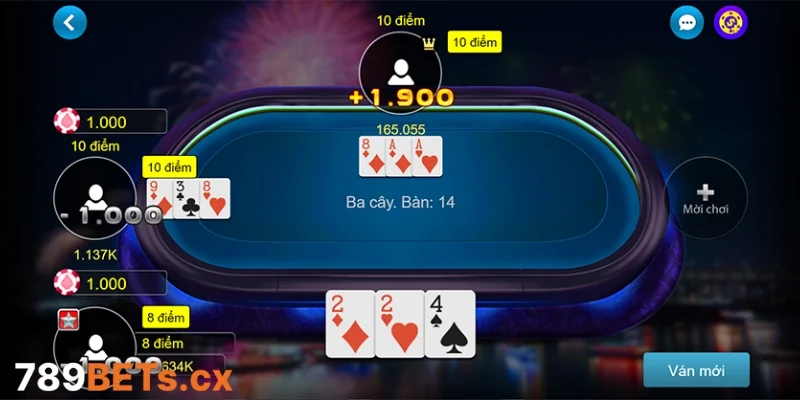 Đánh bài 3 cây online game đánh bài truyền thống tái sinh 